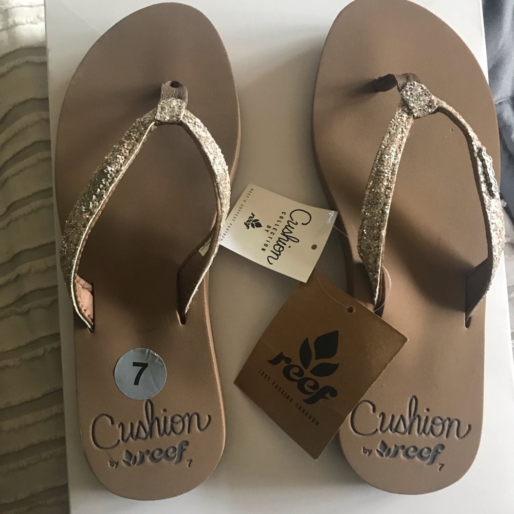 Reef sand colored sandals